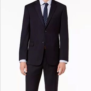 NWT Tommy Hilfiger Modern Fit Twill Suit in Navy